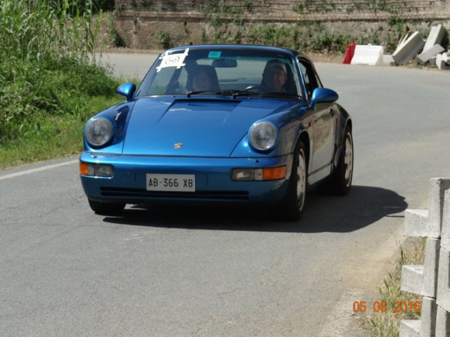 Porsche in prova speciale - Cassine 2016